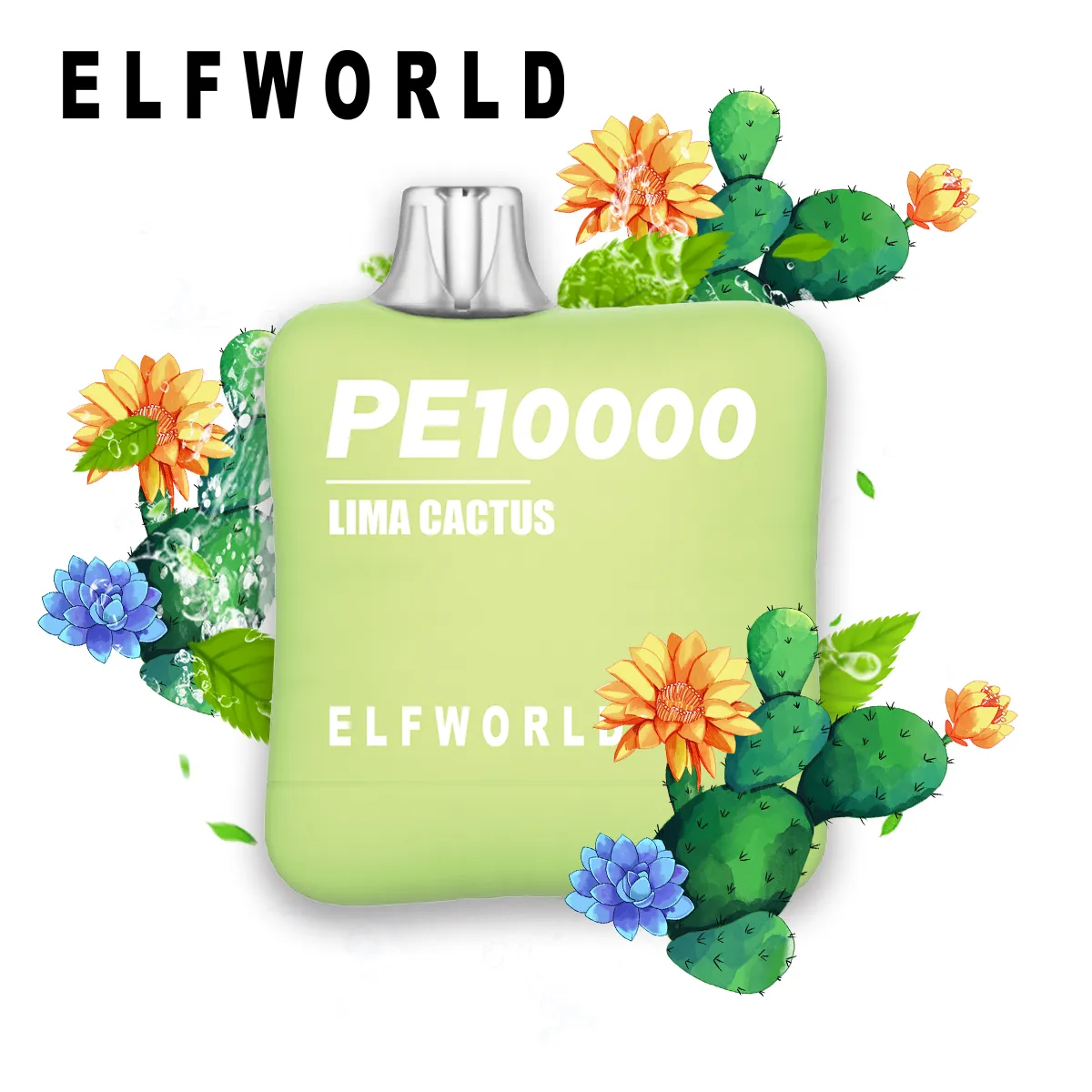 Vape jetable de batterie d'Elfworld PE10000 5% Nic 650mAh