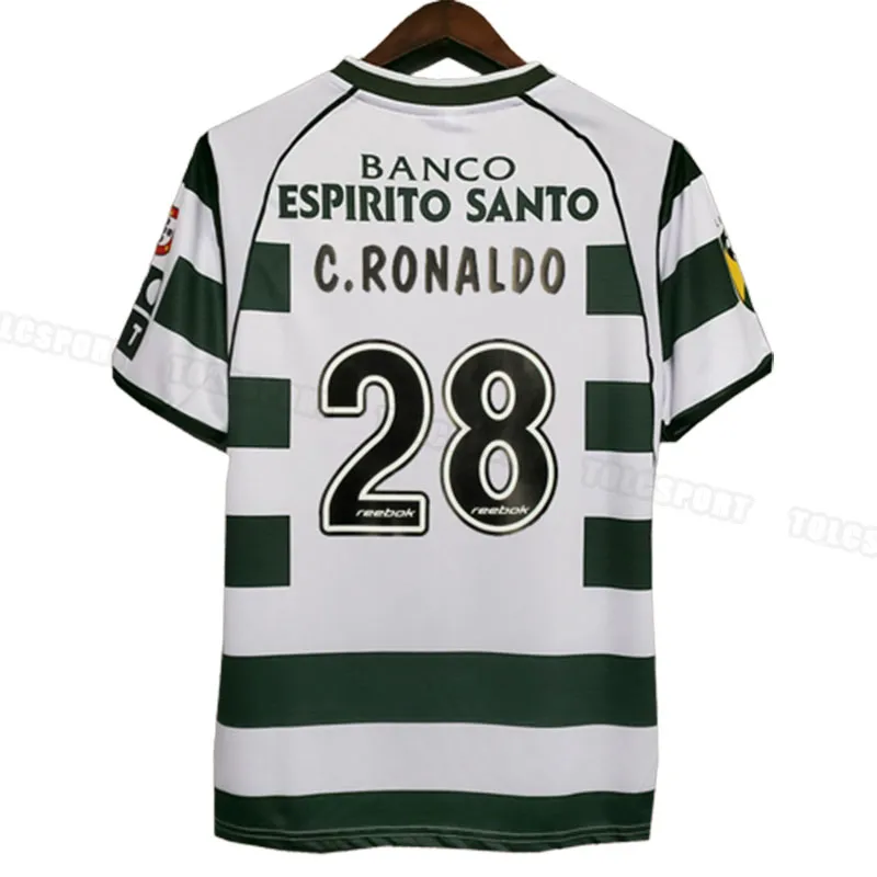 DHgate.com:2024 Sporting Lisbon Retro Soccer Jersey - #28