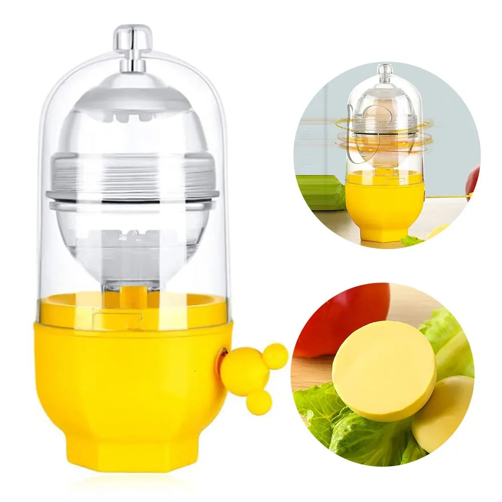 Egg Tools Household White Yolk Mixing Mixer With Drawstring Pull Device Manual Stir The Without Breaking Shell Kitchen Tool 231026