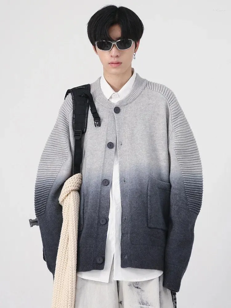 Ombre cardigan sweater hotsell