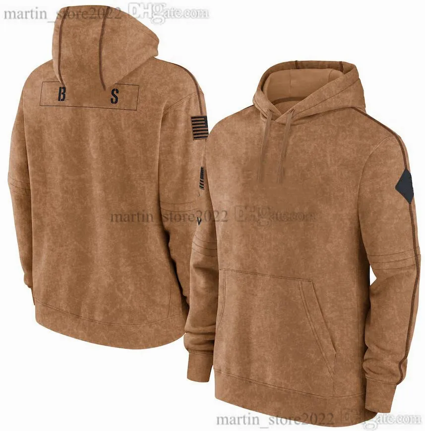 2023 Salute To Service Football Pullover Hoodies Joe Burrow Ja'Marr Chase Sam Hubbard Tee Higgins Tyler Boyd Joe Mixon Evan McPherson Trey Hendrickson Men Women Youth