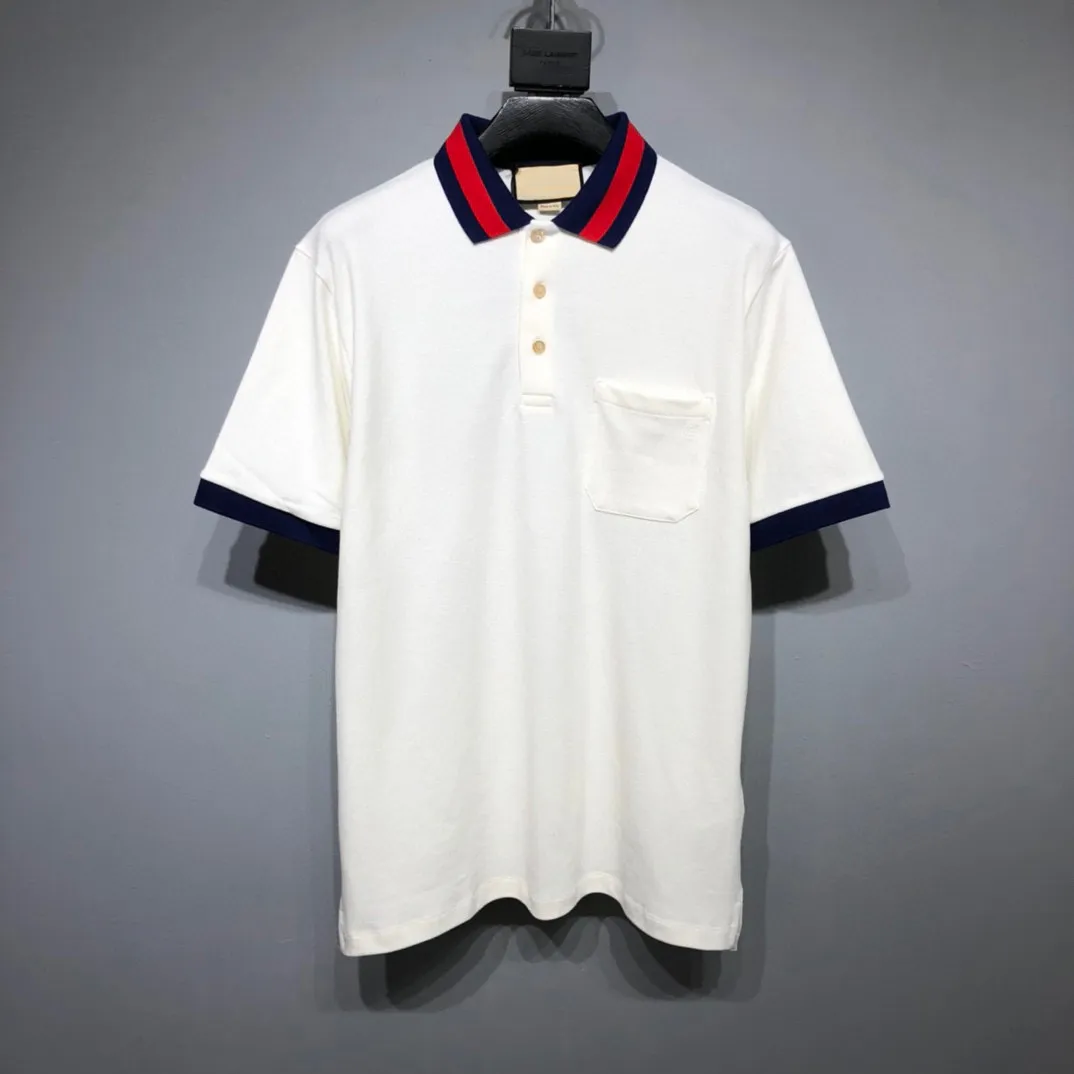 Heren Plus T-shirts Polo's Wit Katoen Op maat bedrukt Heren Dames sweatshirt Casual Hoeveelheid Trend -S-XL 6978