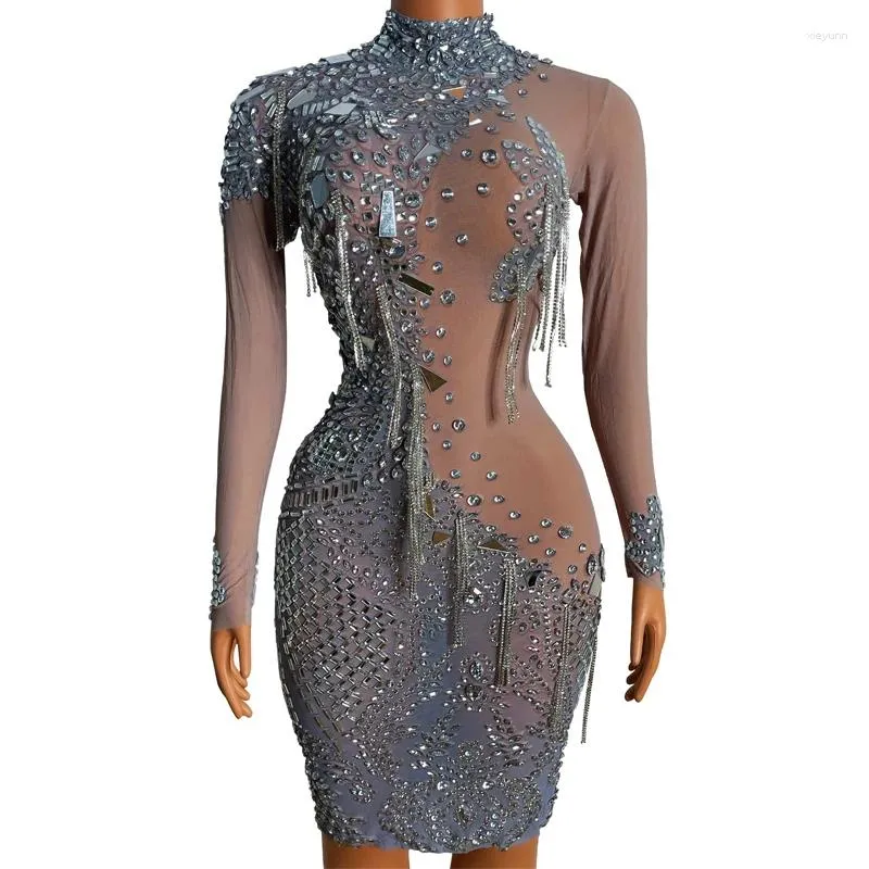 mesh dress festival look Transparent Mesh Dress – Festigal main image 1