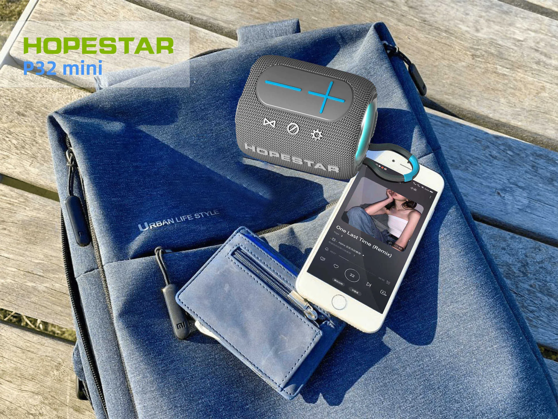 Колонки Для Сотовых Телефонов RGB Световой Эффект Caixa De Som Bluetooth  Динамик Открытый Портативный Беспроводной Колонка Музыкальный Центр  Сабвуфер Аудио HOPESTAR P32mini T231026 От 892 руб. | DHgate