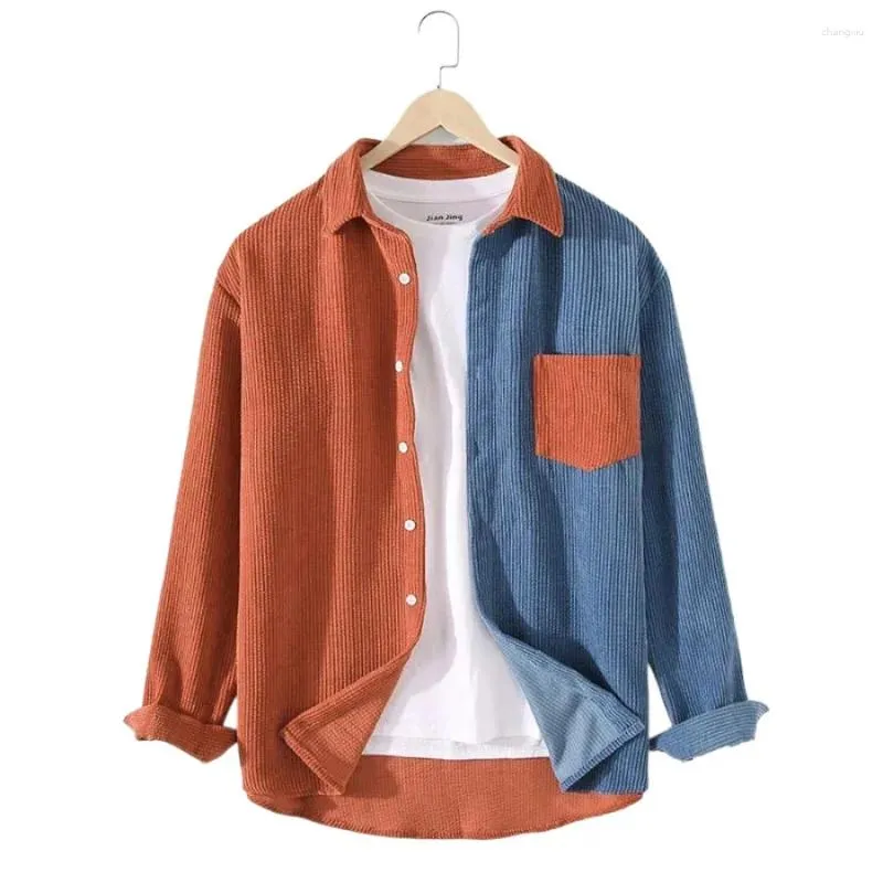 Casual Stripe Pocket Patchwork Contrast Turndown Collar Long Sleeve Dresses Casual Stripe Pocket Patchwork Contrast Turndown Collar Long Sleeve Dresses
