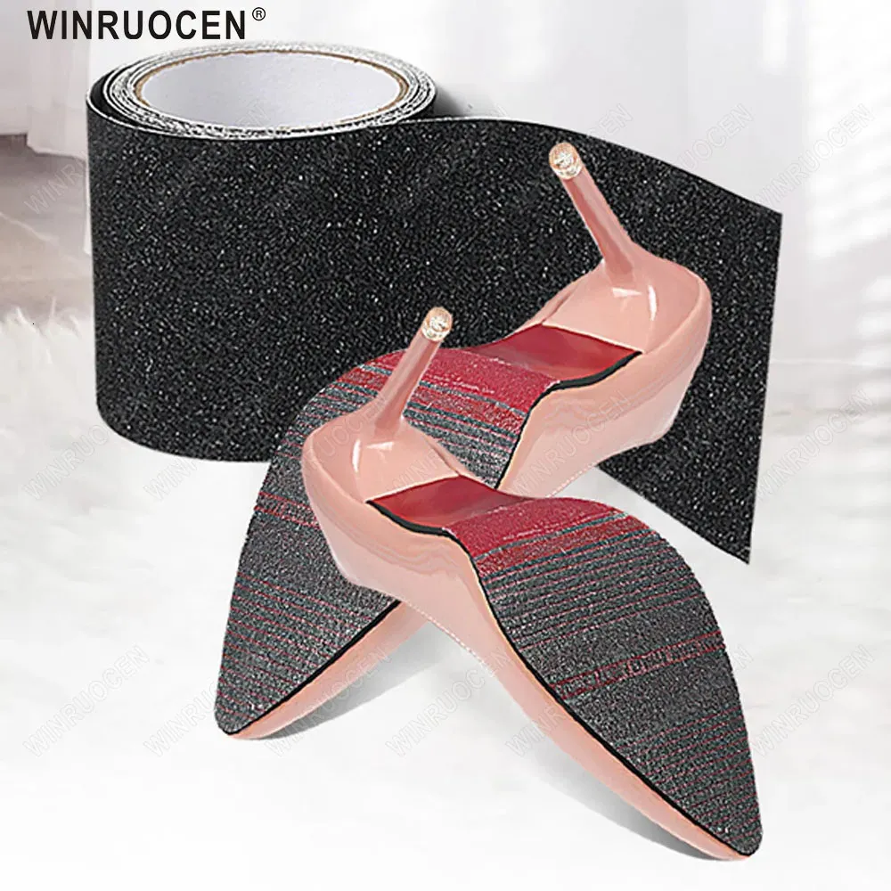 Schuhteile-Zubehör, 1 Rolle, 5010 cm, Außensohlenschutz, transparenter Sohlenaufkleber, Anti-Rutsch-Klebeband, selbstklebende Bodengriffe für High Heels, 231025