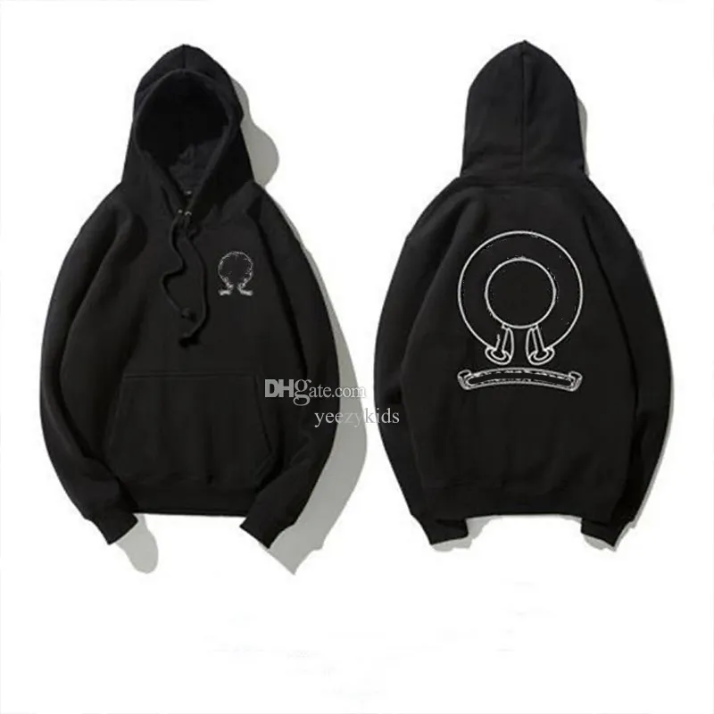 Crianças roupas do bebê camisolas hoodies da criança com capuz crianças casacos agasalho meninos meninas moletom preto branco