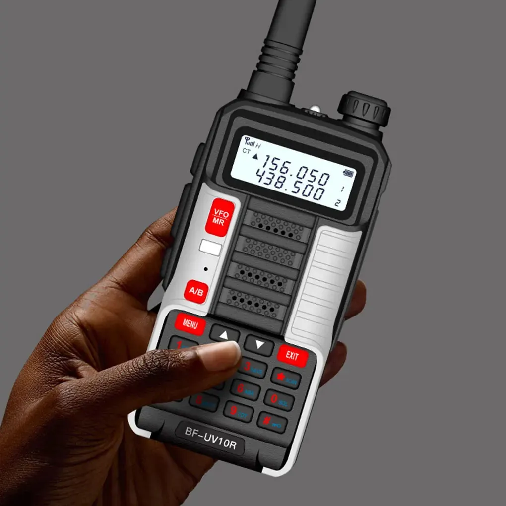 Talkie-walkie Baofeng UV 10R Talkie-walkie professionnel haute puissance 5 km-10 km double bande 2 voies CB Ham Radio émetteur-récepteur hf VHF UHF BF UV-10R 231025