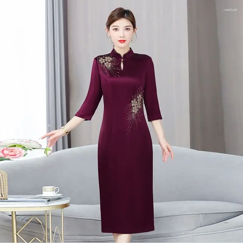 chinese formal dresses online Maxine Bespoke Dress | Modern Red & Gold Chinese Wedding Dress main image 0