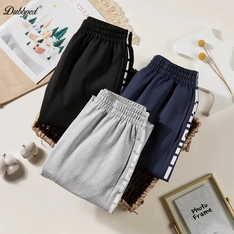 Pantaloni Dubed Primavera autunno Kid Solido Pantaloni larghi casual Stile coreano da jogging Ragazze Ragazzi Velluto a coste Vestiti per bambini 231025