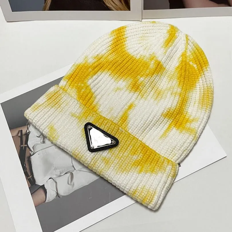 Mens Designer Beanie: Italian Wool Blend, Stylish Lettered  display picture 3