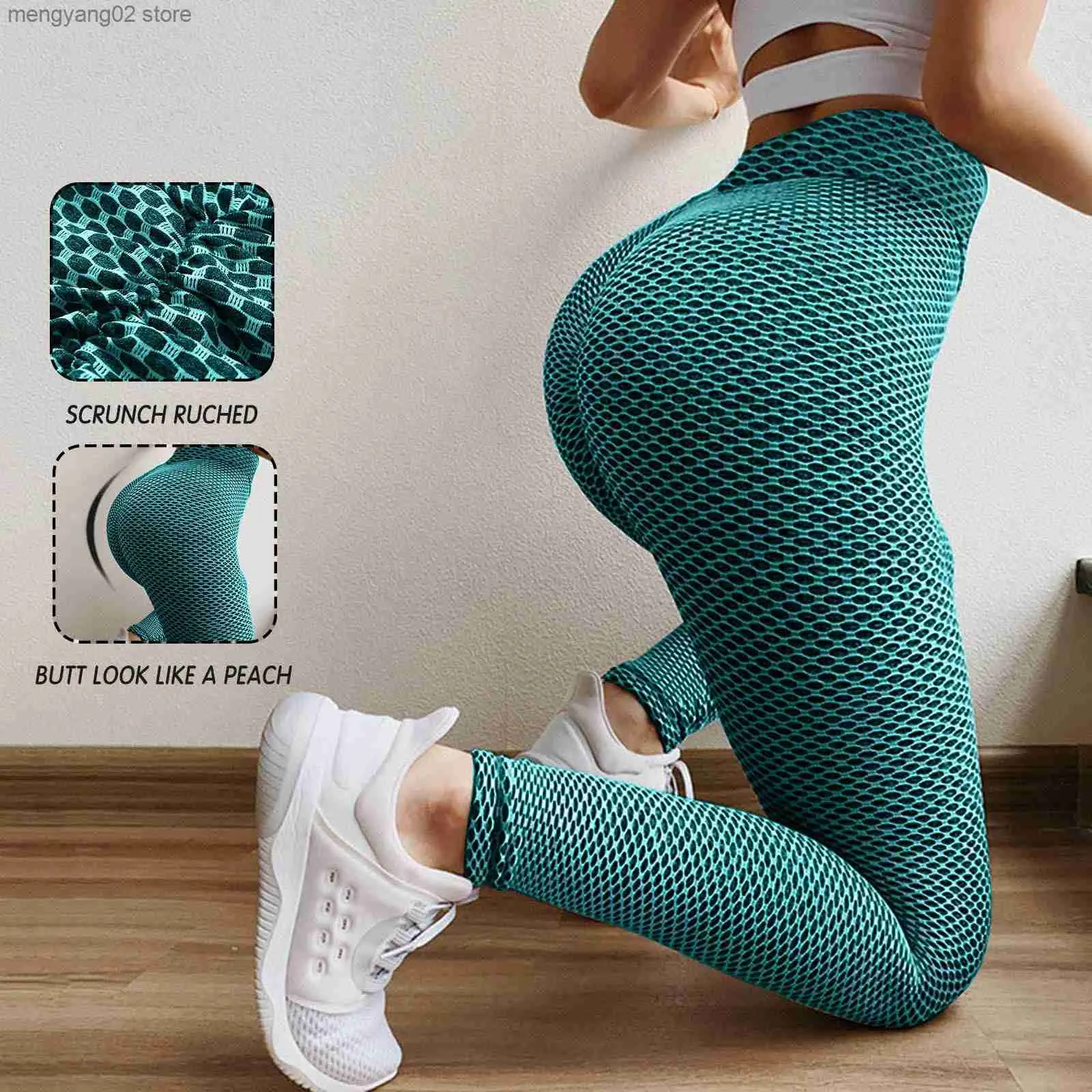 Sexy women leggings bubble butt push up fitness legging slim high waist  leggins mujer seamless fitness legging leggings