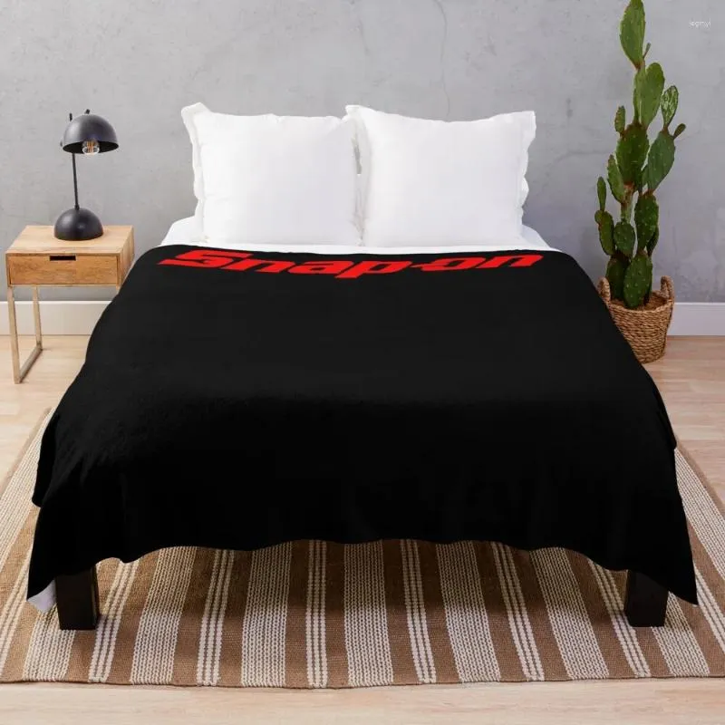 Mantas Snapon Throw Blanket Regalo personalizado Sofá cama Luxury St