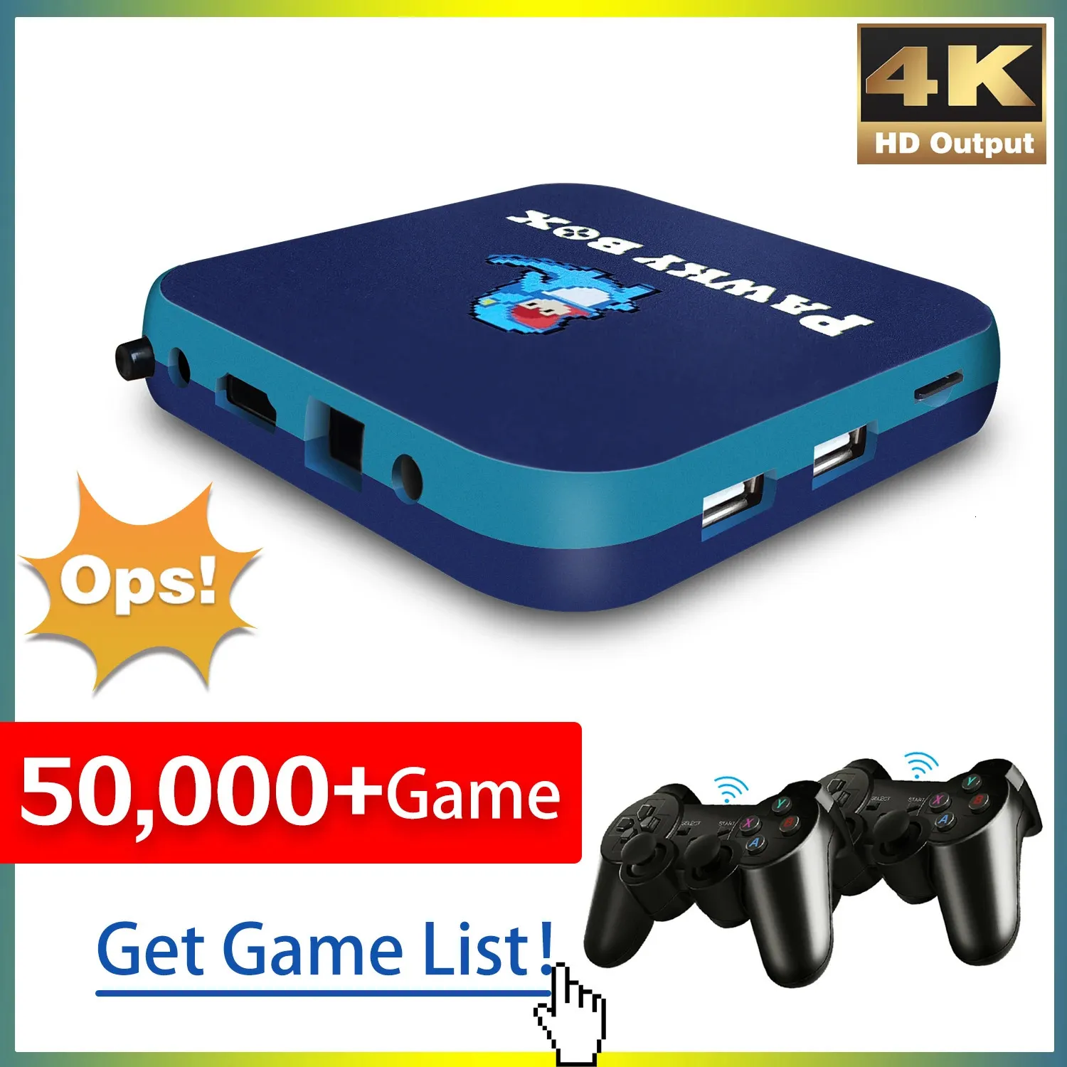 Ultimate Retro Gaming Console Wi Fi Mini TV Game Emulator Console 50000 Games 4K PS1 DC NAOMI Copatable 7 326 DHgate