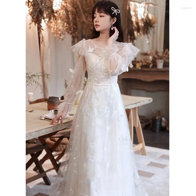 open lace back dress Gold Lace Flower Girls Pageant Dresses for Wedding Long Puffy Prom Tul   Avadress