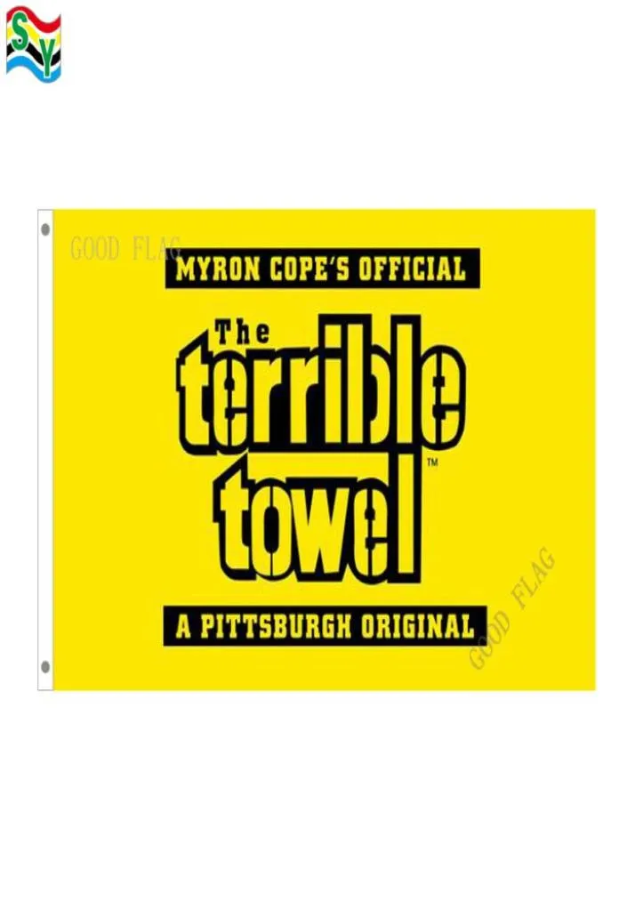 Terrible towel flags banner Size 3x5FT 90150cm with metal grommetOutdoor Flag6174988