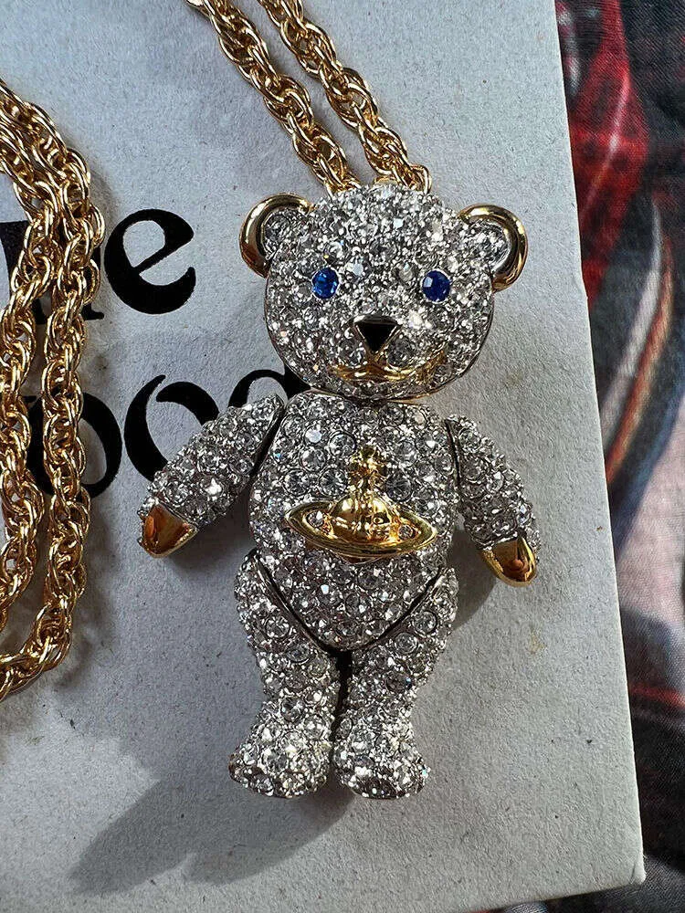 New 2021 Full Diamond Bear Dinosaur Necklace Hip Hop Pendant For Men And  Women Unique Jewelry Gift From Qqxcg, $30.06 | DHgate.Com