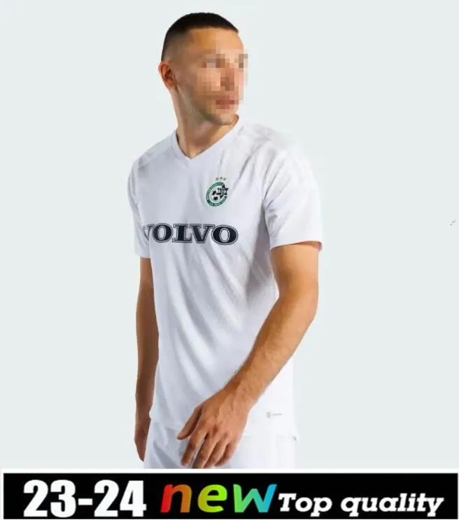 2023 24 maccabi haifa mens football jersey pierrot mohamed haziza chery david cornud seck home 3rd football shirt short sleeve uniform66666