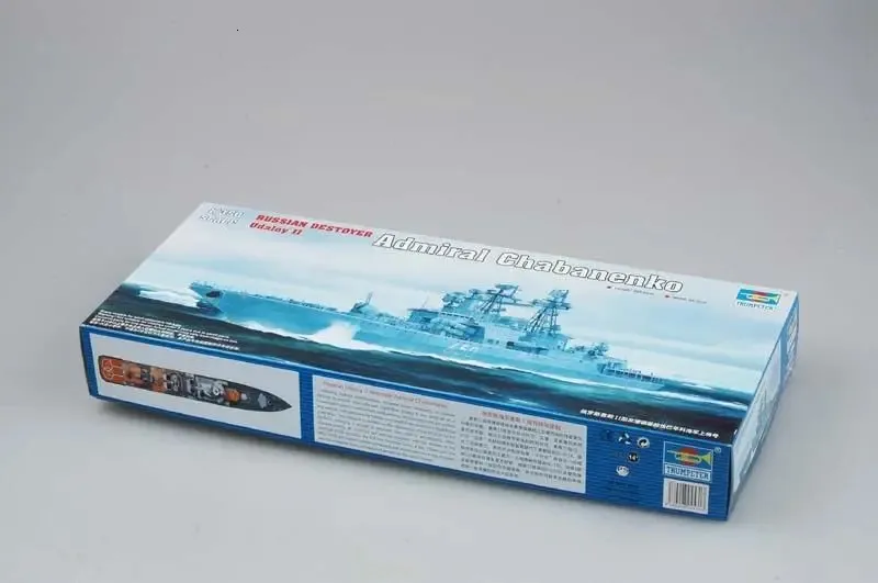 航空機モドルトランペッター04531 1350ロシア提督チャバネンコ抗ubmarine駆逐艦モデルTH067922 231026