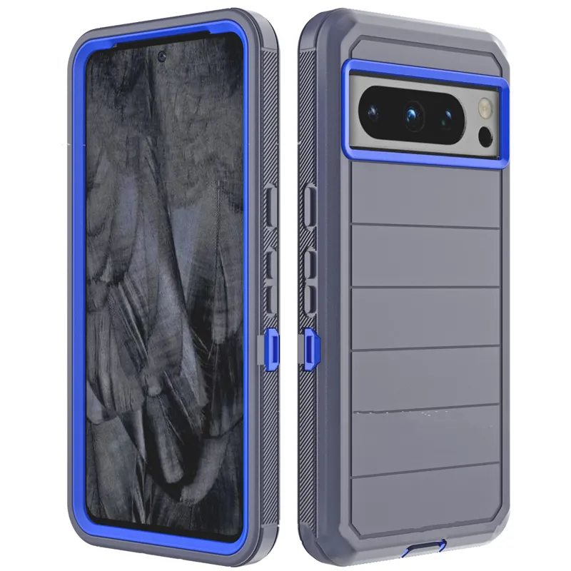 New Design Heavy Duty Shockproof Case For FGoogle Pixel 8 Pro 7A 6A 6 7 Pro Solid Rubber Drop Protection Tough Rugged Back Covver