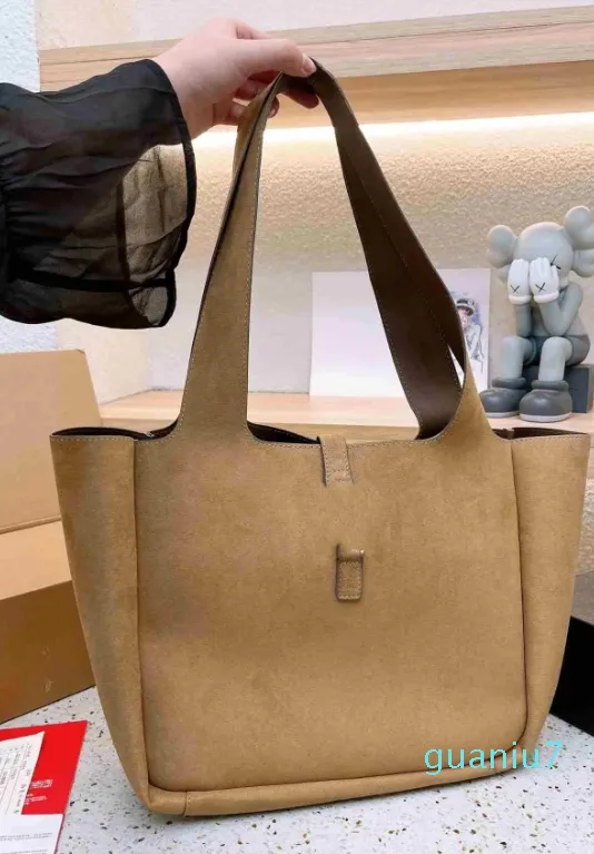 Borsa Borse per la spesa Borsa tote in pelle scamosciata hobo da donna di grande capacità