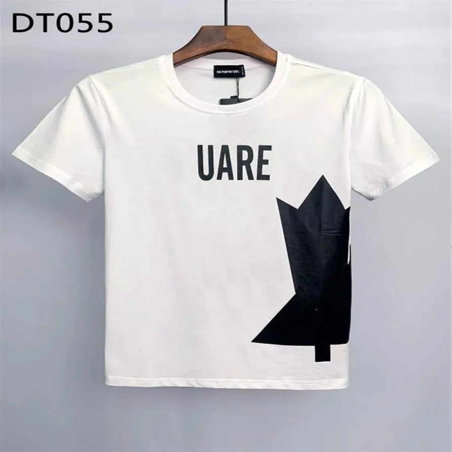 DSQ PHANTOM TURTLE Men's T-Shirts Mens Designer T Shirts Black White Back Cool T-shirt Men Summer Fashion Casual Street T-shi224L