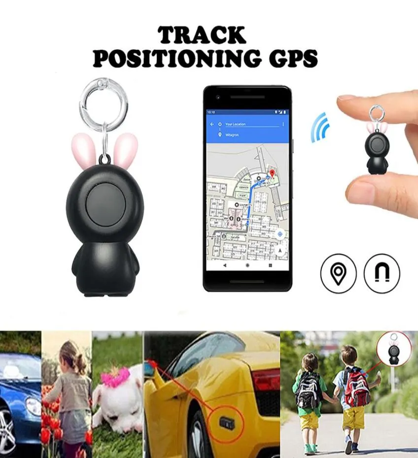 Hundträning lydnad Mini Smart GPS Tracker Key Finder Locator Wireless Bluetooth Anti Lost Alarm Sensor Device för Kids Pets Bi4546969