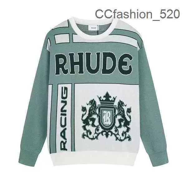 Rhude Herr Rhude Hoodie Hoodie Letter Print Långärmning Fashion Men Women Sweatshirts Sweater Hip Hop Hoodies Brand Sweatshirts Us Size Btjl