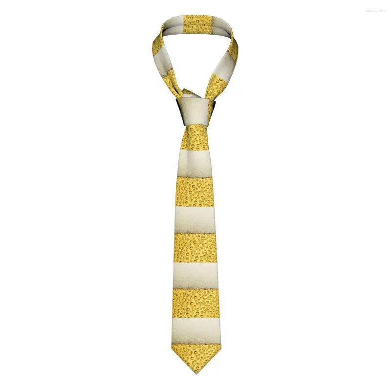 Bow Ties Beer Froth Nowator nowatorski krawat męski klasyczny krawat na misje weselne