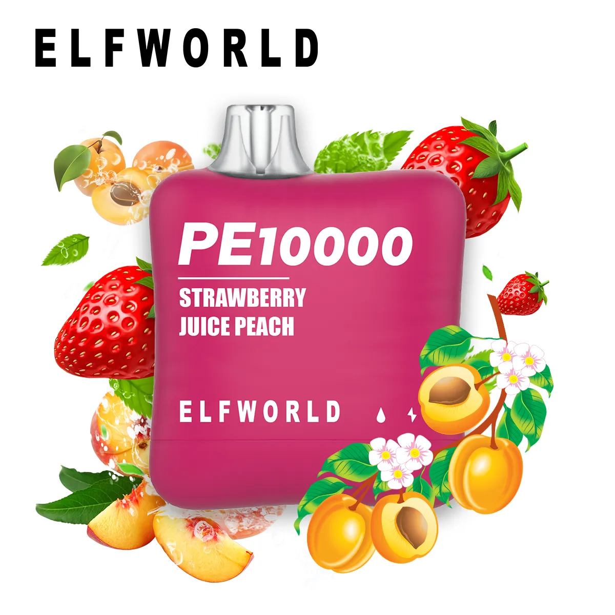 Elf World PE 10000 Jetable Vape Box Pod Dispositif Système E Cigarette 10000 Puffs Ecigs Kits Wape Gros I Vape Vape Bar Pi9000