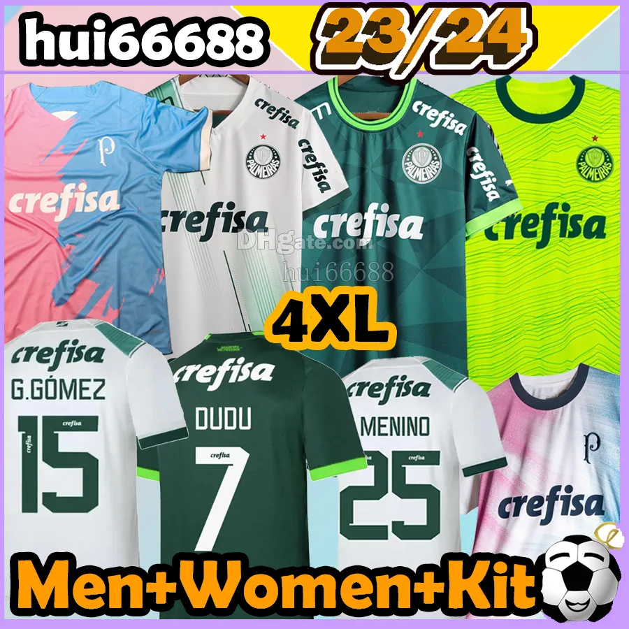 23/24 Palmeiras Futebol Jerseys Homens Mulheres Kids Kit Menino Veiga Rony Libertadores Cup Specia Scarpa G.Gomez Danilo Murilo Piquerez Endrick Fãs Jogador Camisas de Futebol