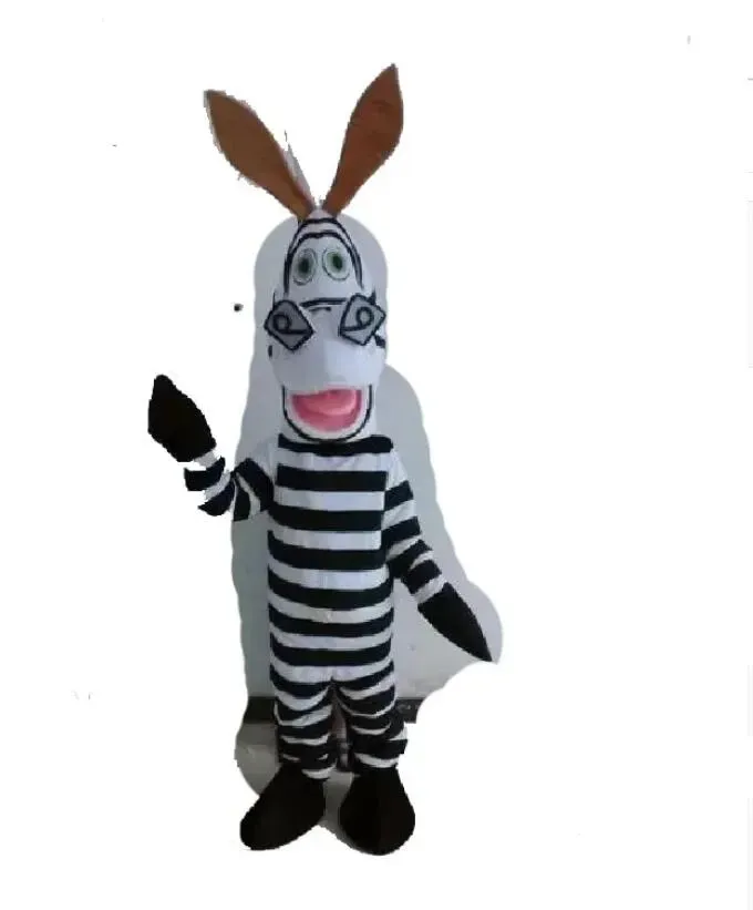 Disfraz de mascota de caballo blanco y negro de Halloween Fruta de dibujos animados Personaje temático de anime Fiesta de carnaval de Navidad Disfraces de lujo Tamaño adulto Traje al aire libre