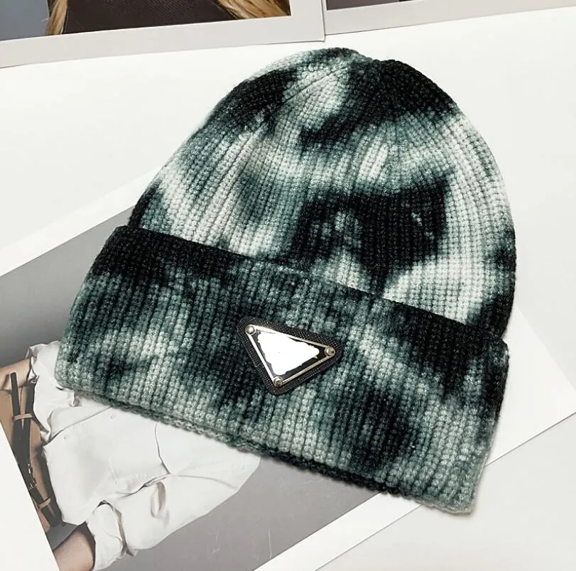 Mens Designer Beanie: Italian Wool Blend, Stylish Lettered 