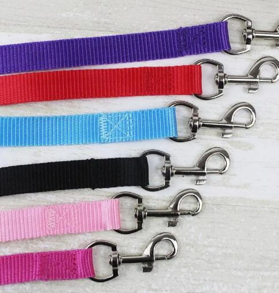 Width 2cm Long 2cm Nylon Dog Leashes Pet Puppy Training Straps BlackBlue Dogs Lead Rope Belt Leash GB16492883599