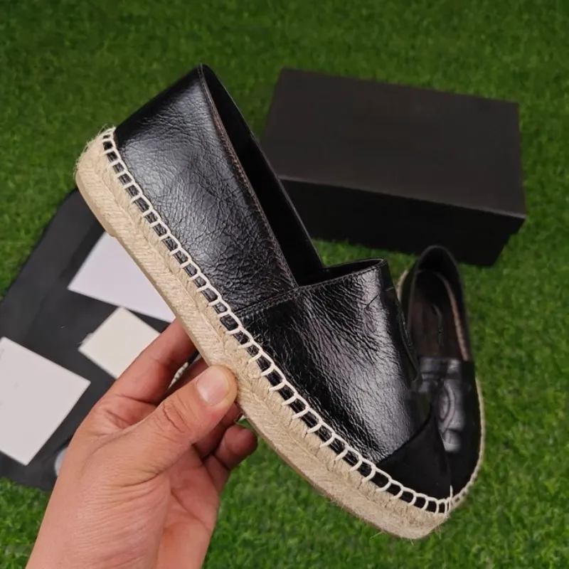 Women Espadrilles Genuine Leather Flats Brand Designer  display picture 2