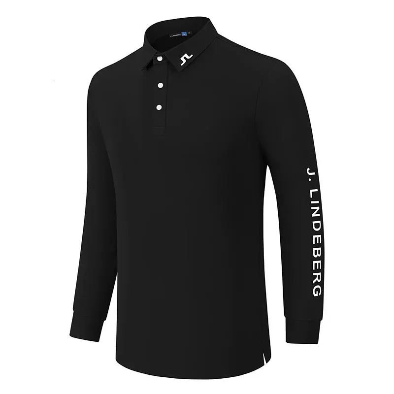 MEN S T TRTS J Professional Golf Long Sleeve Sport T Shirt Treptable و Drying 231025