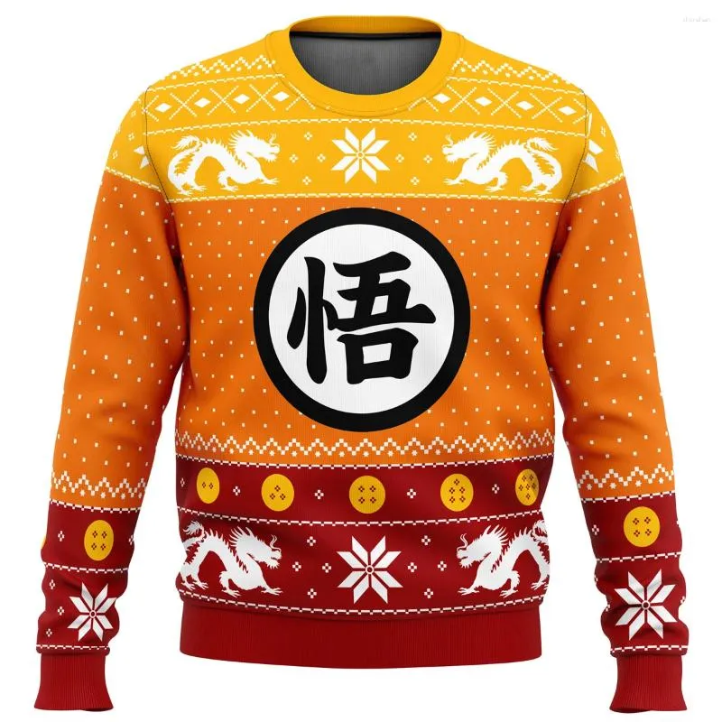 Felpe con cappuccio da uomo Brutto maglione di Natale Regalo Babbo Natale Pullover Uomo Felpa 3D e Top Autunno Inverno Tute in stoffa