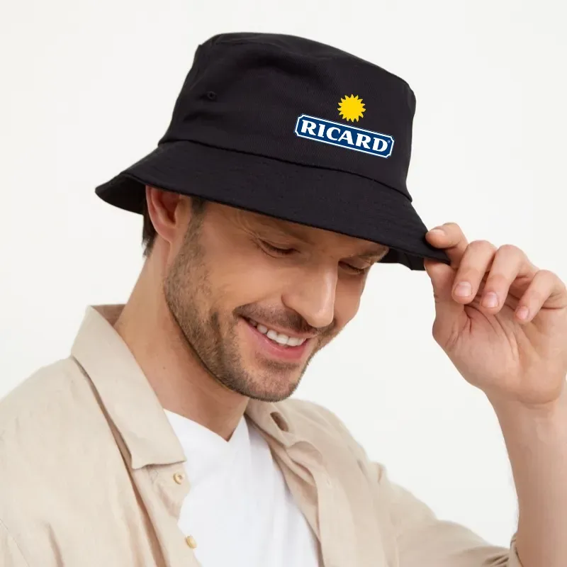 Unisex Summer Cotton Ricard Bucket Greggs Bucket Hat For Outdoor