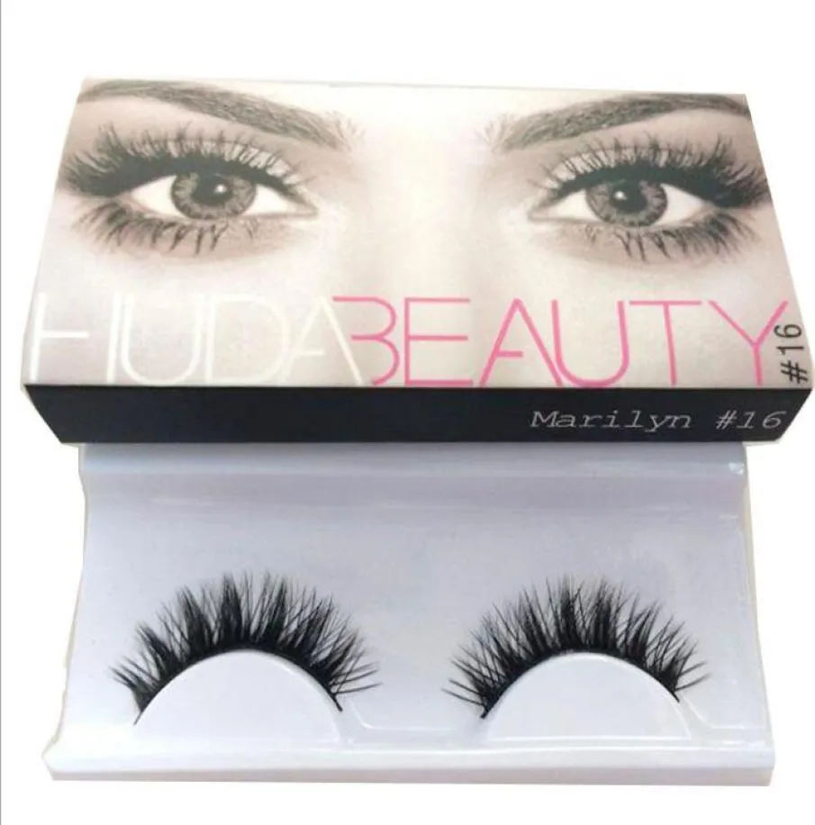 HB False Eyelashes 20styles Eyelash Extensions Handgjorda tjocka naturliga falska fransar Voluminösa falska ögonfransar för ögonfransar Makeup3663367