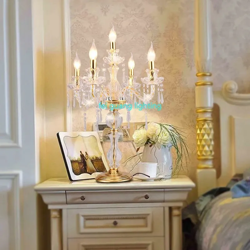 壁面 Creative Crystal Light Living Room Bedroom Bedside Light Study Roo