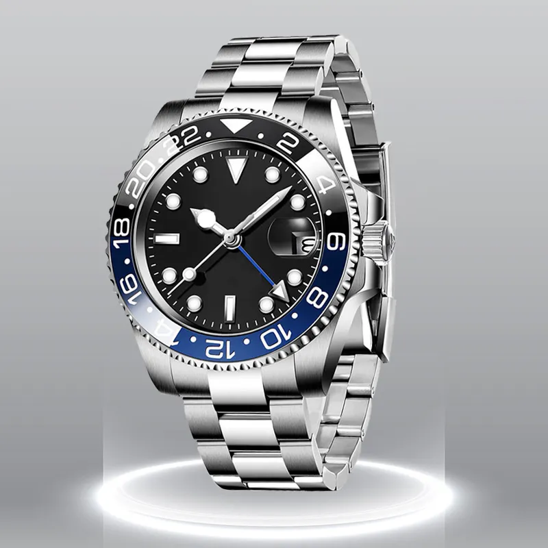 AAA Mechanical GMT Watch Premium 40mm Sapphire Crystal, Automatic  Movement, Waterproof Designer Timepiece, Classic Coke Bezel Buy Now!