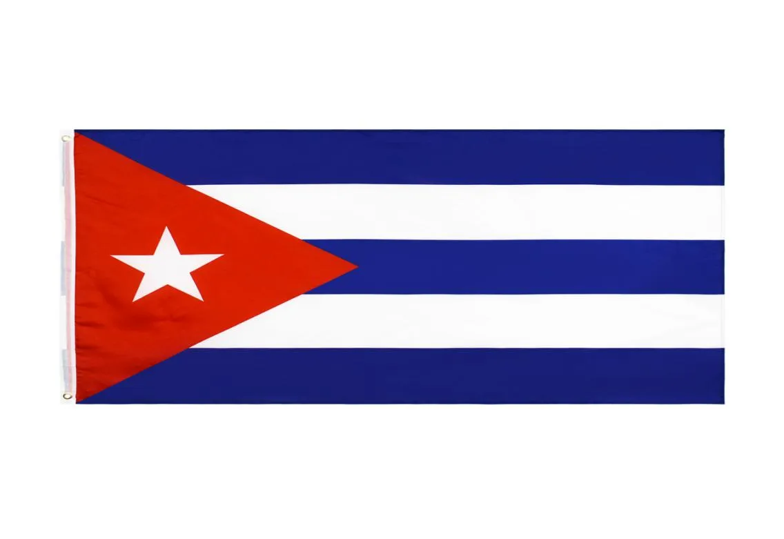 Drapeau national de Cuba pour la décoration, vente au détail directe en usine, bannière en Polyester entière de 3x5 pieds 90x150cm, utilisation intérieure et extérieure 1127741