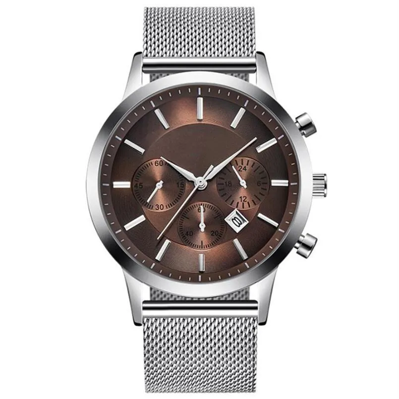 أعلى مبيعات الرجال الساعات الفاخرة للسيارات العلامة التجارية رجال الأعمال مشاهدة ماء مازيرات كوارتز Quartz Wristwatch التاريخ التلقائي Montre de Luxe Go2956