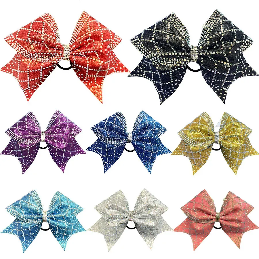 Sports Gloves Professional Custom Girls Cheerleader Bow Gymnastics Headband For Kids Girl Hair Accessories Gradient 231025