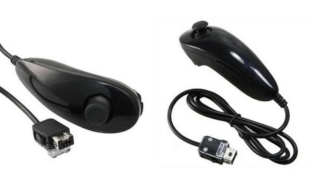 Gamecontroller voor nunchuk Nunchuck controller afstandsbediening voor Wii Siliconen hoesje