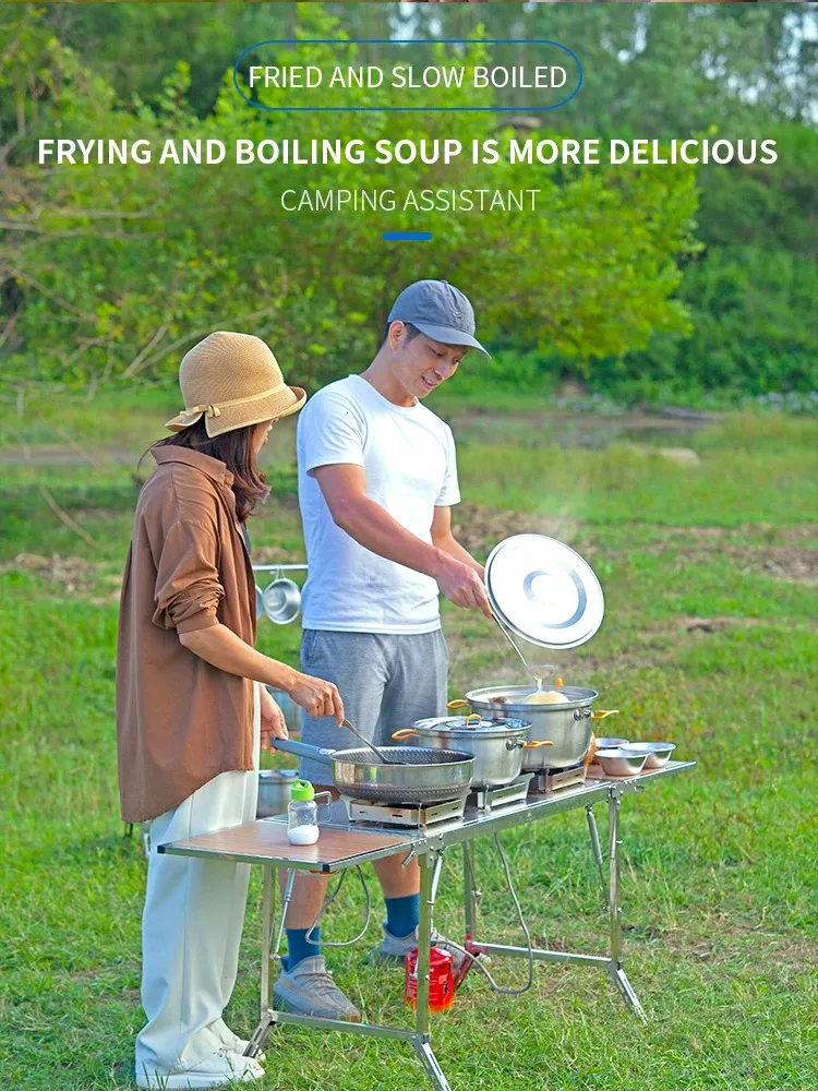 Wild Journey IGT Folding Gas Grill Stainless Steel Kitchenware Stove For BBQ Home Travel Camping And Outdoor Company Vacation From Zhong07 219.06 DHgate.Com