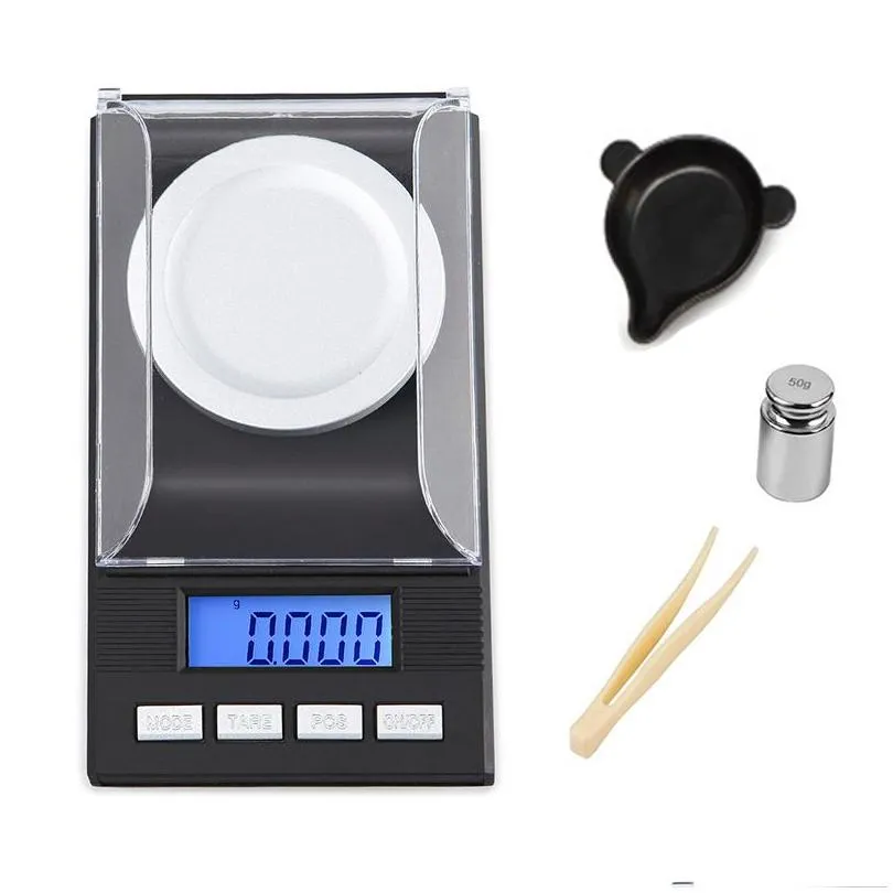 Balanças de pesagem atacado mini portátil escala de bolso lcd jóias precisão digitals cozinha ferramenta eletrônica balança digital escritório scho dhvqi