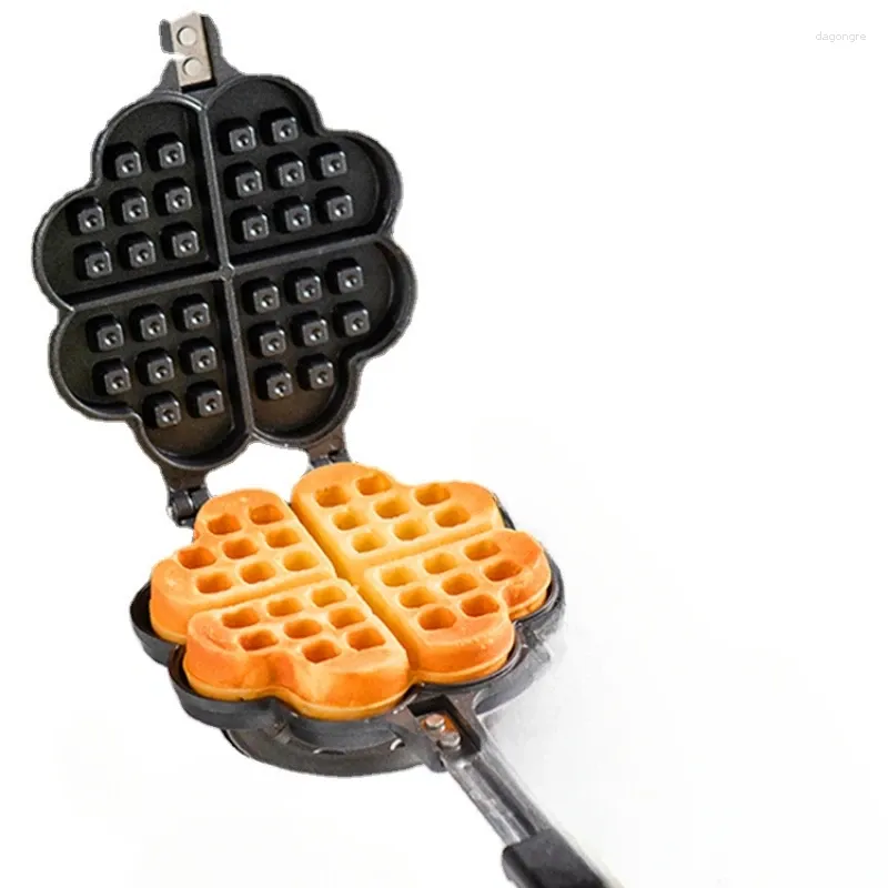 Moldes para hornear Baker Dream Flower Tipo Waffle Bakeware Hogar Antiadherente Molde Estufa de gas Herramienta dedicada