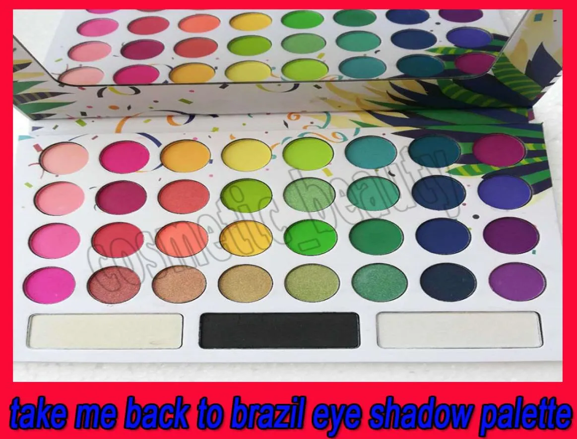 Newest Brand Makeup Palette 35Colors eye shadow TAKE ME BACK TO BRAZIL EyeShadow Palette Eye Cosmetics DHL 4130608