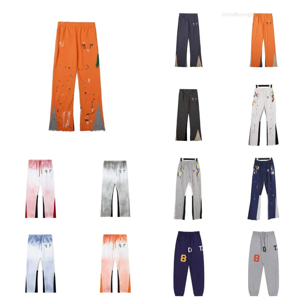 Speckled Print Casual Sweatpants for Men and Women